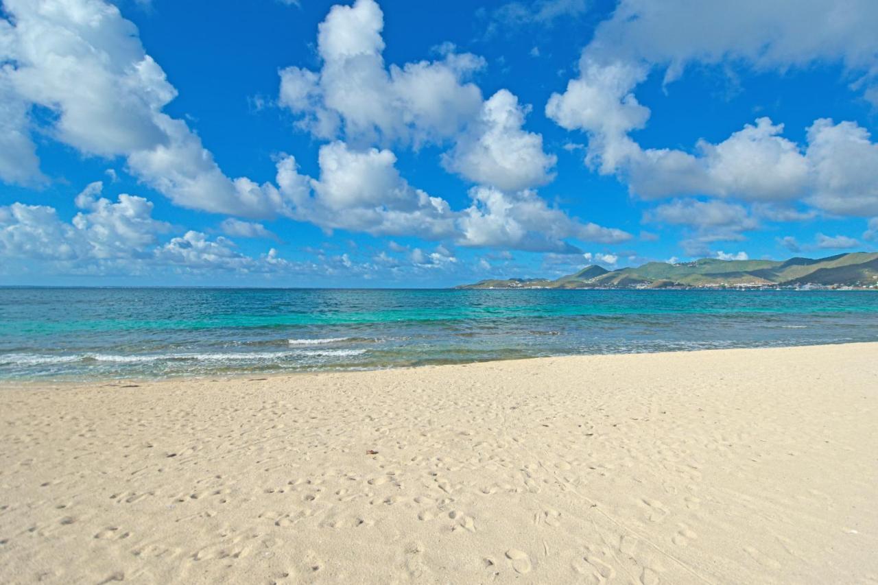 Deja Blue - Comfortable Beachfront Condo Marigot  Exterior photo