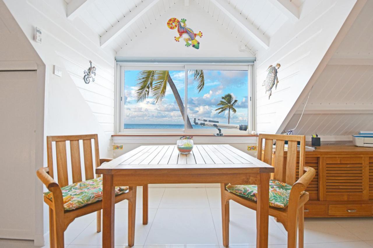 Deja Blue - Comfortable Beachfront Condo Marigot  Exterior photo